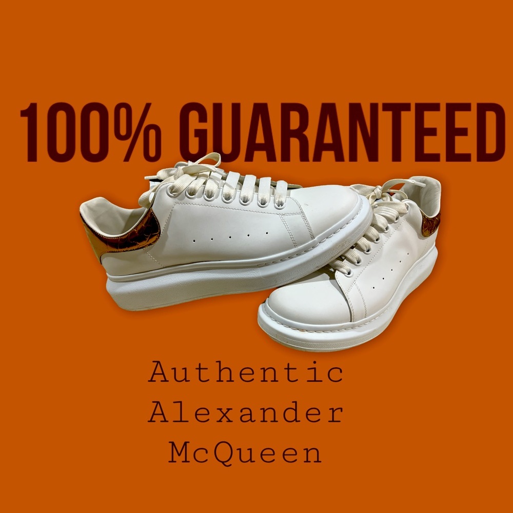 Authentic A. McQueen Sneakers worn to prom, great condition 9/10, make offers